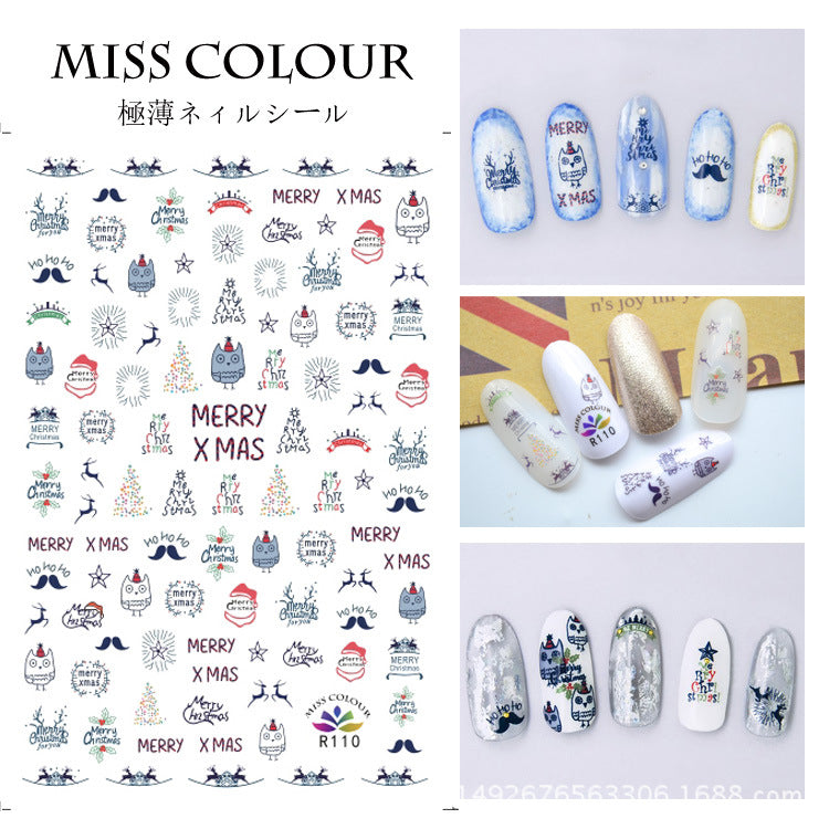 Miss Colour Nail Stickers MSS038