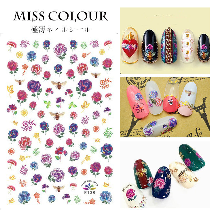 Miss Colour Nail Stickers MSS029