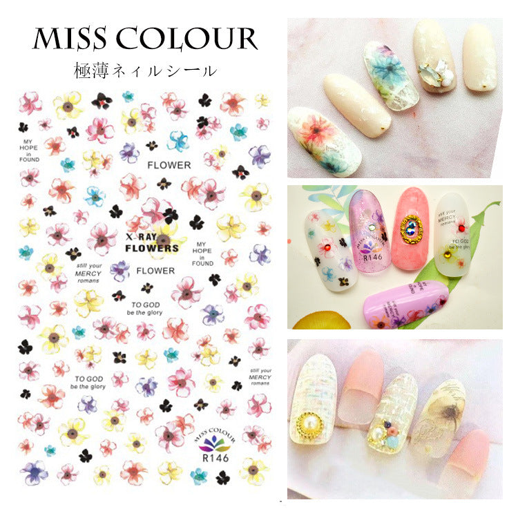 Miss Colour Nail Stickers MSS037