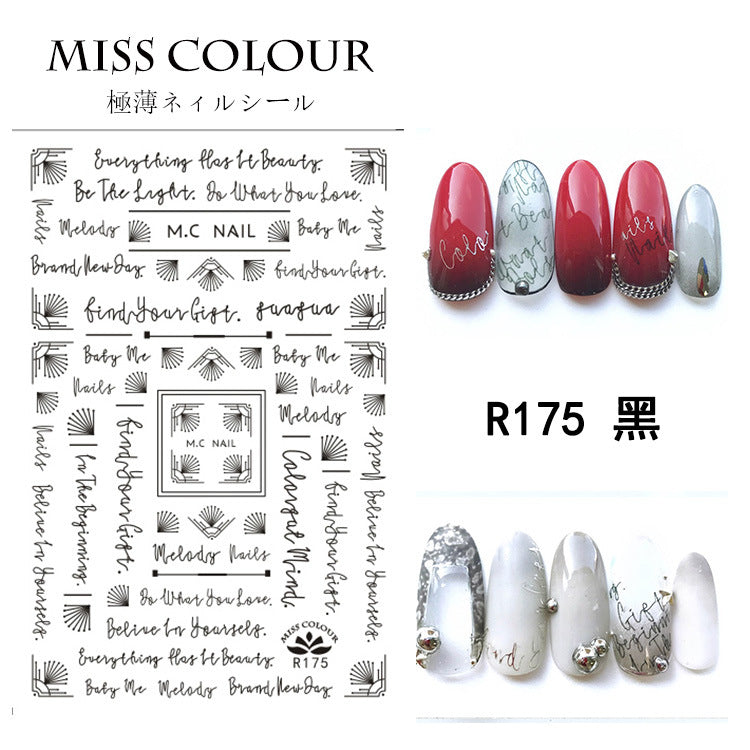 Miss Colour Nail Stickers MSS027