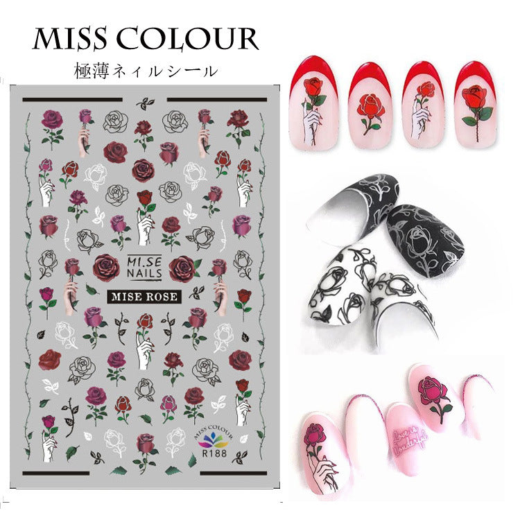 Miss Colour Nail Stickers MSS033