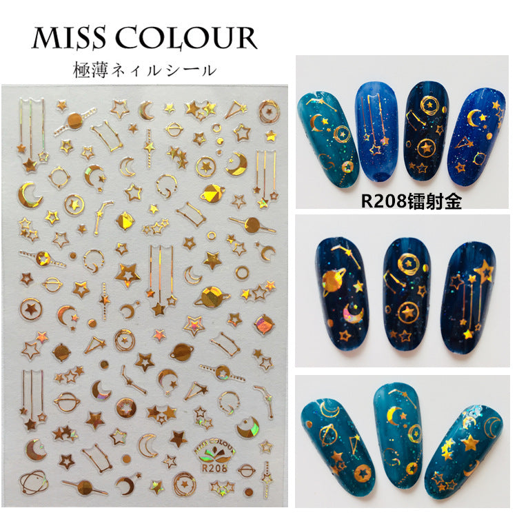 Miss Colour Nail Stickers MSS017