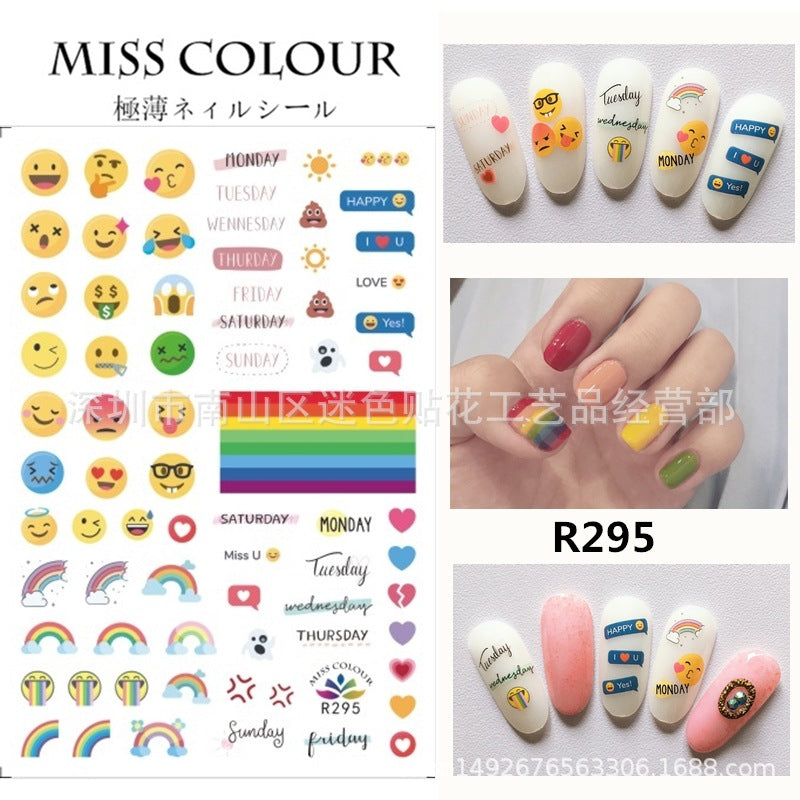 Miss Colour Nail Stickers MSS015