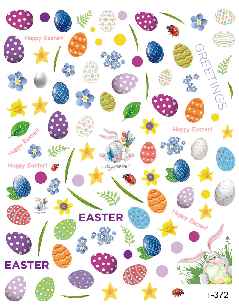 Easter Nail Stickers NSE008