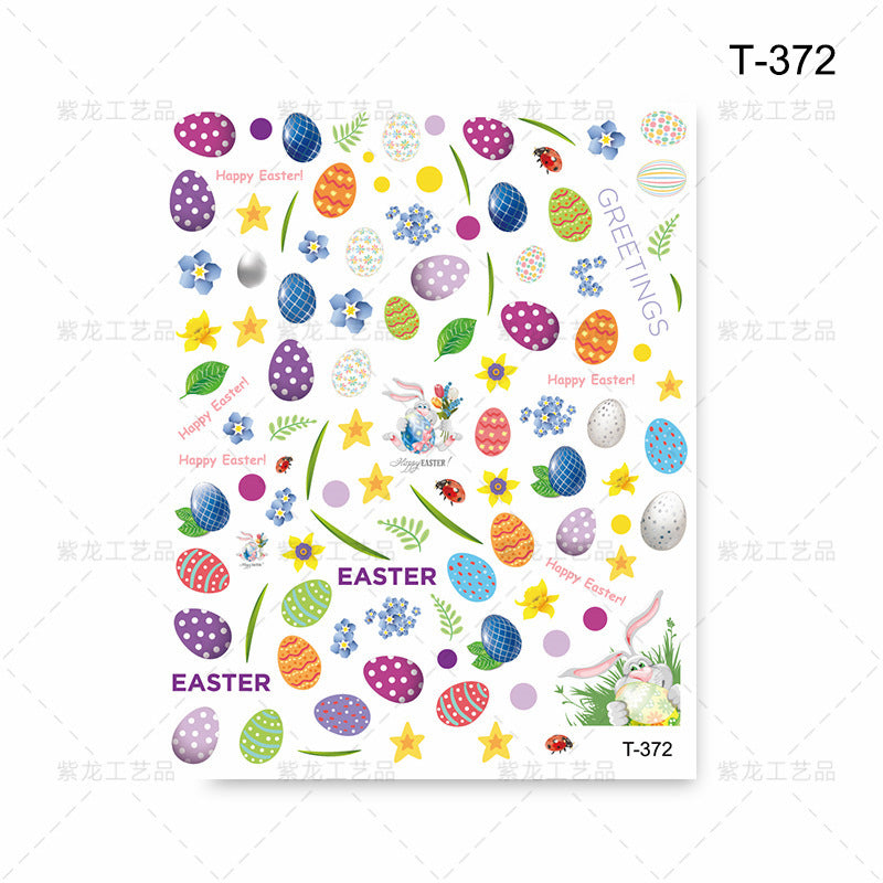 Easter Nail Stickers NSE025