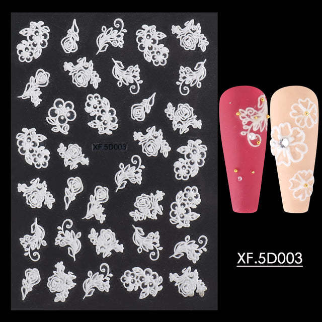 5D Nail Stickers  NSF012