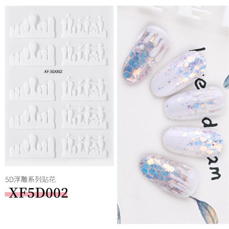 5D Nail Stickers  NSF001