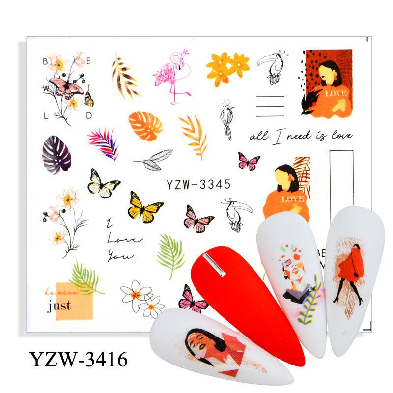 Nail Stickers YZW 020