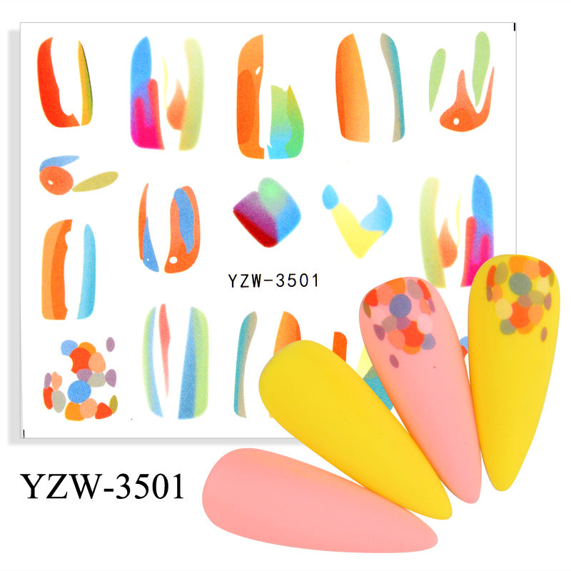 Nail Stickers YZW 018