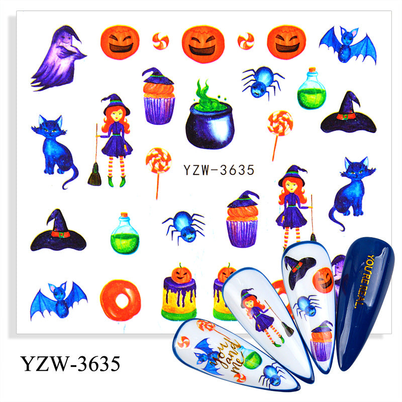 Halloween Nail Stickers YHLS014