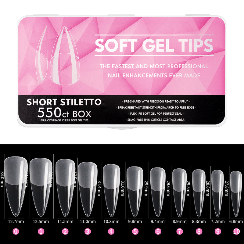 Soft Gel Nail Tips SGNT011