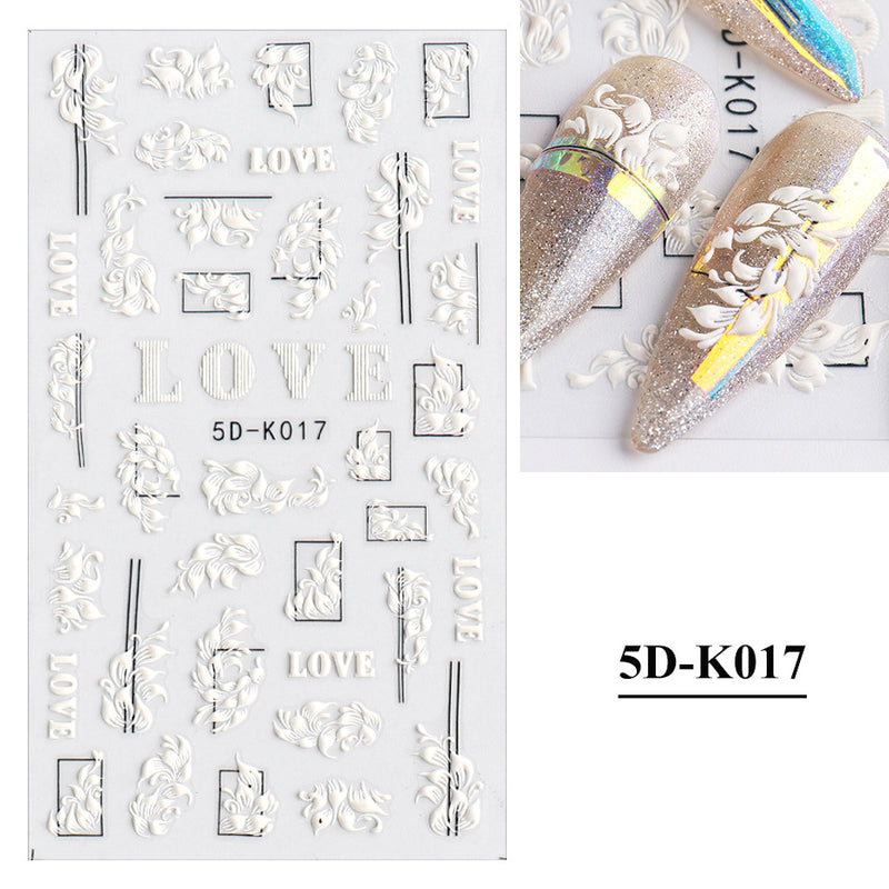 5D Nail Stickers  NSF013