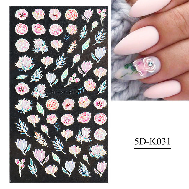 5D Nail Stickers  NSF011