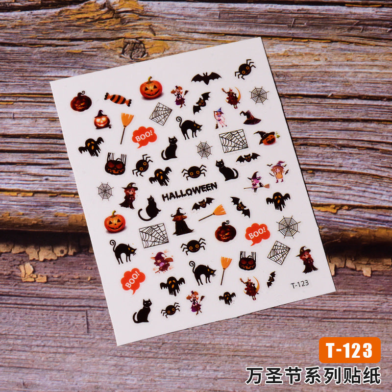 Halloween Nail Stickers YHLS010