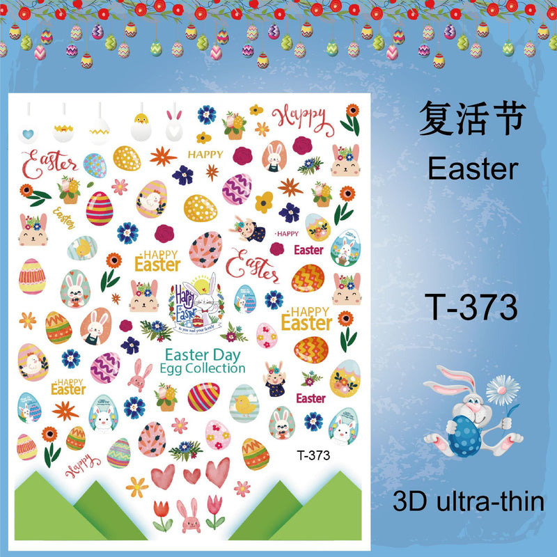 Easter Nail Stickers NSE023