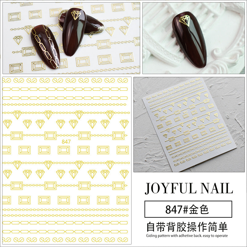 Nail Stickers JNS046