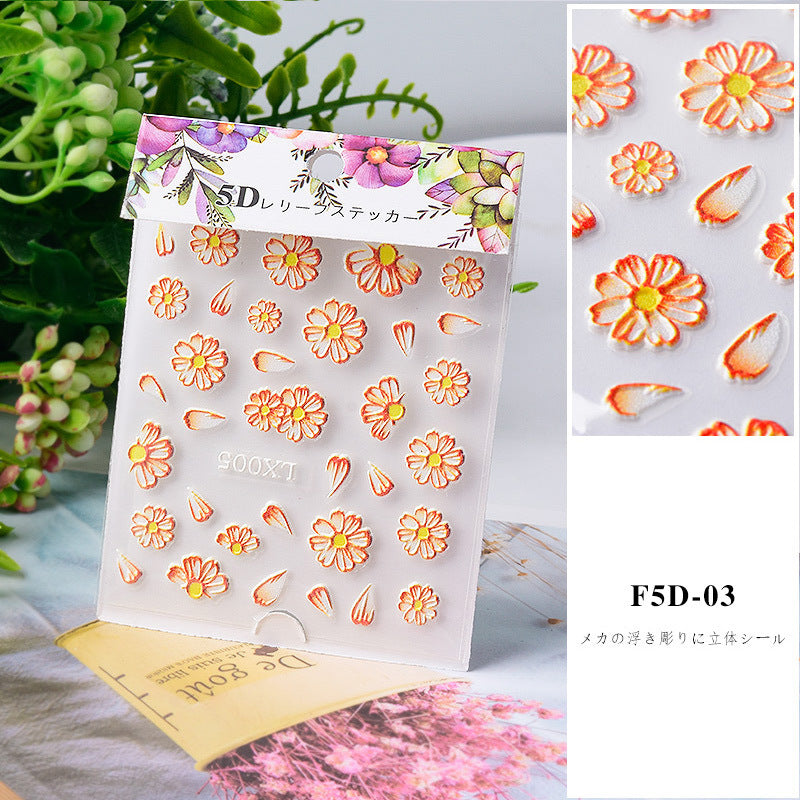 5D Nail Stickers  NSF021