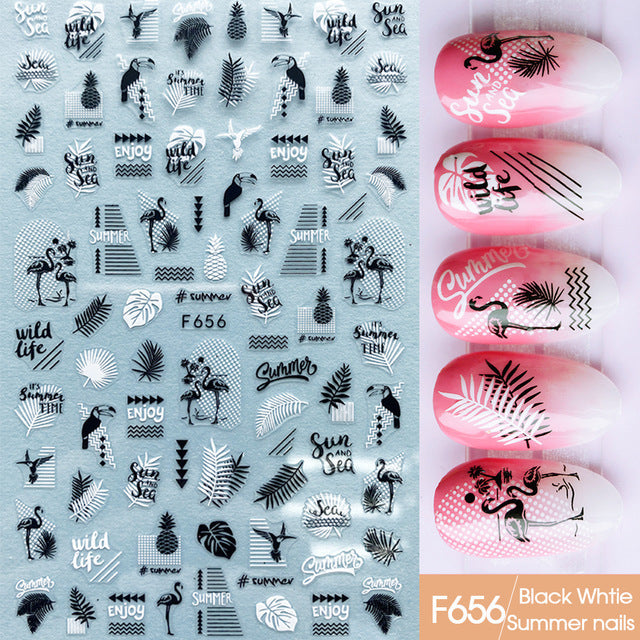 5D Nail Stickers  NSF018