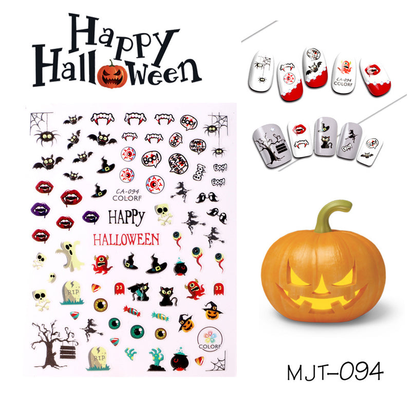 Halloween Nail Stickers YHLS003