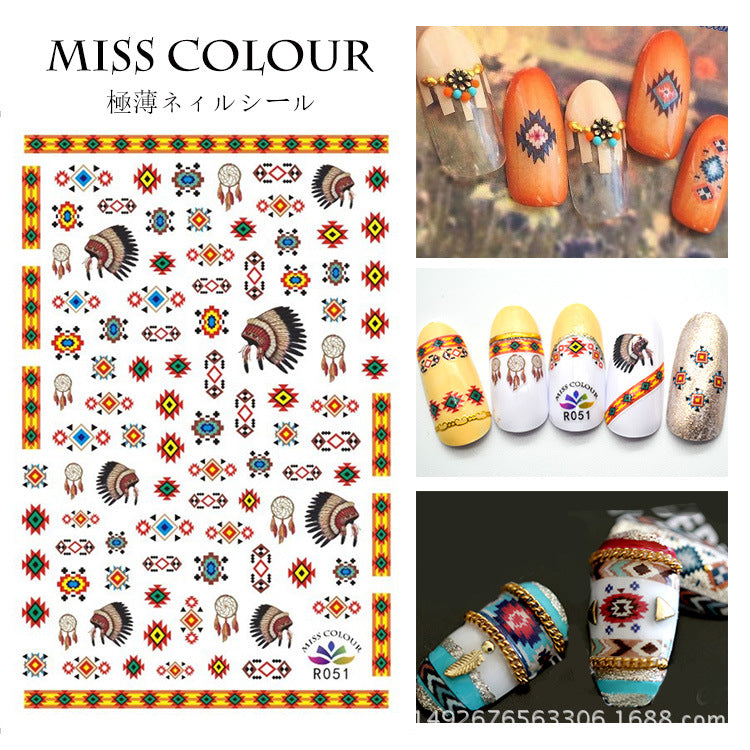 Miss Colour Nail Stickers MSS040