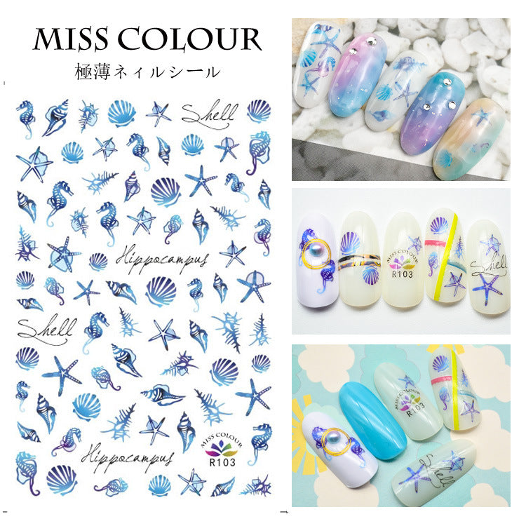 Miss Colour Nail Stickers MSS036