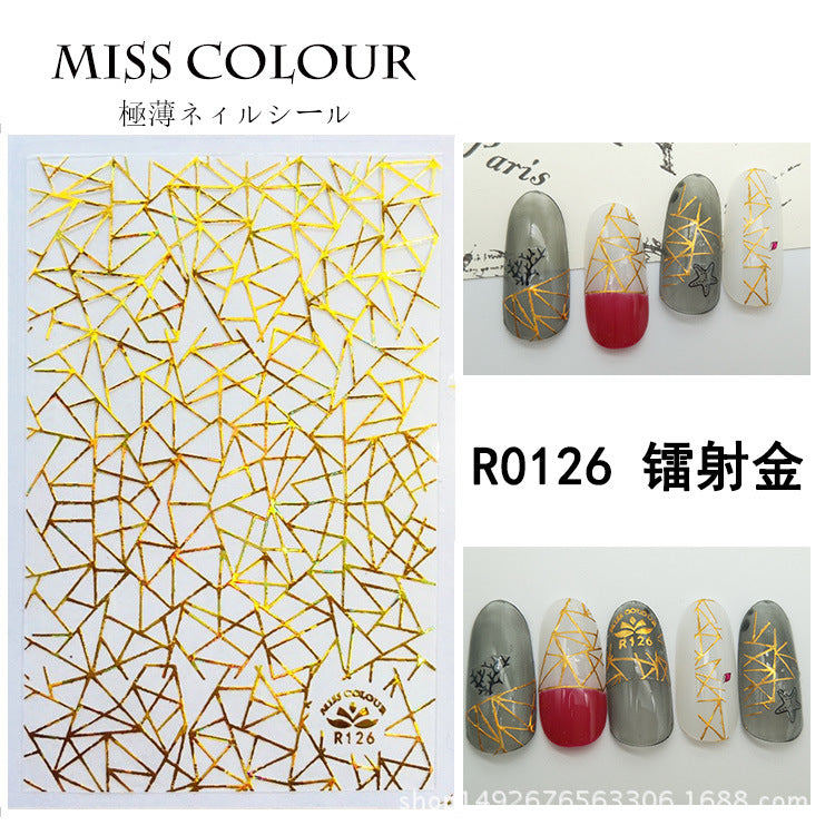 Miss Colour Nail Stickers MSS035