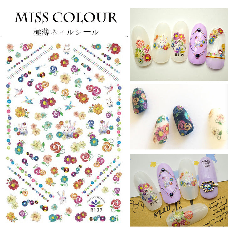 Miss Colour Nail Stickers MSS029