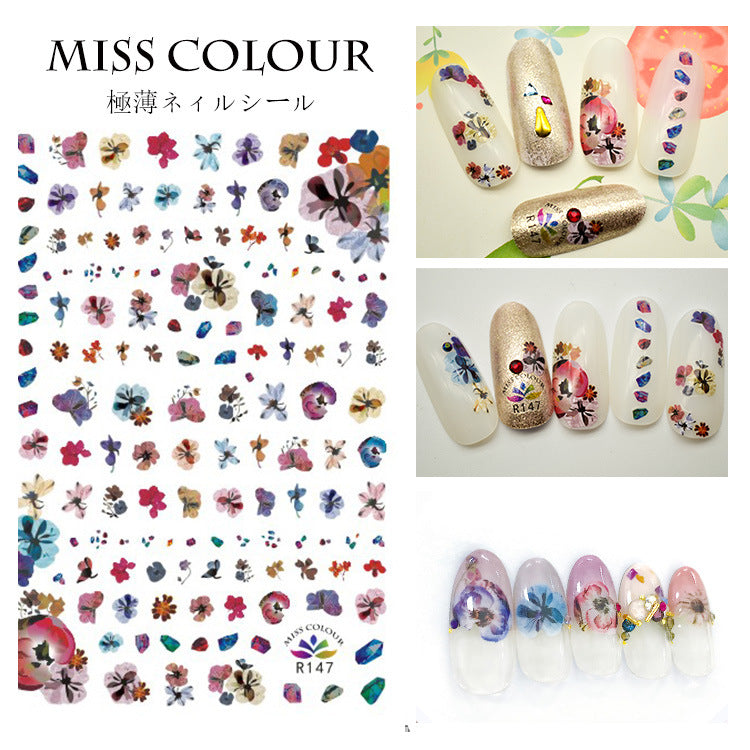 Miss Colour Nail Stickers MSS037