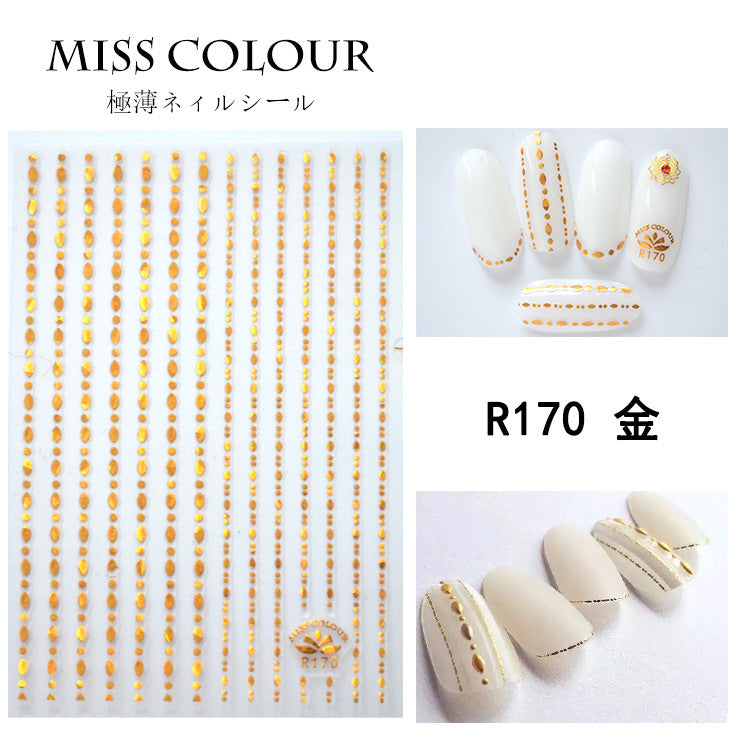 Miss Colour Nail Stickers MSS032