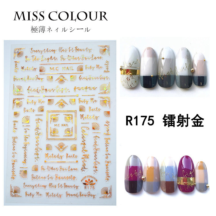 Miss Colour Nail Stickers MSS027