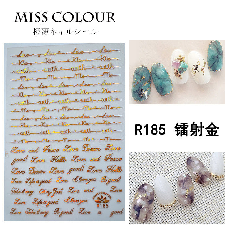 Miss Colour Nail Stickers MSS031