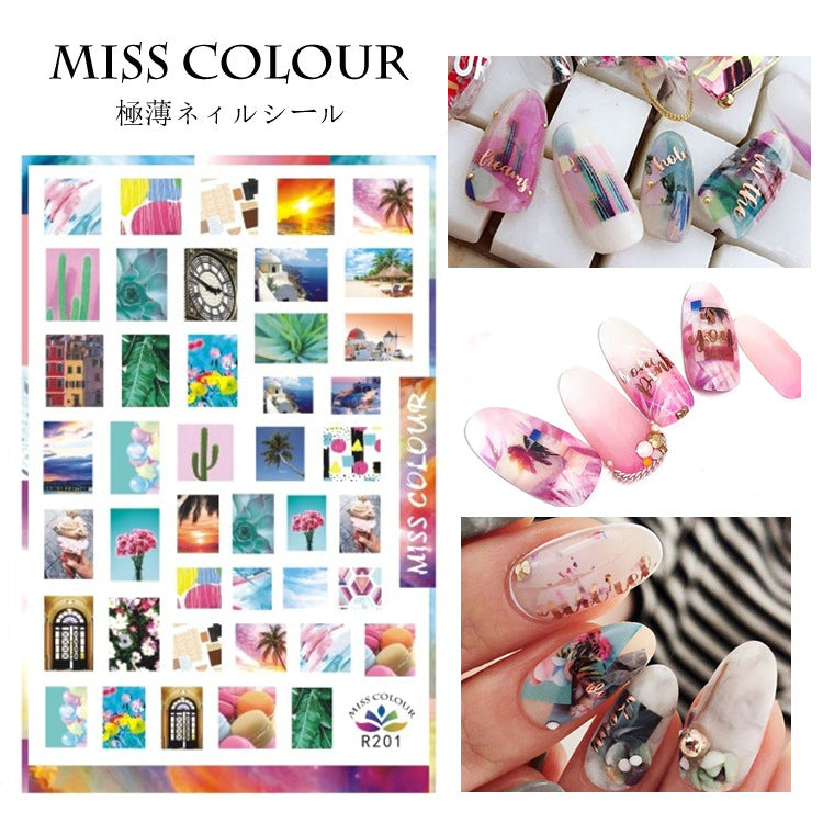 Miss Colour Nail Stickers MSS026