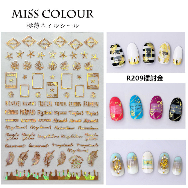 Miss Colour Nail Stickers MSS017