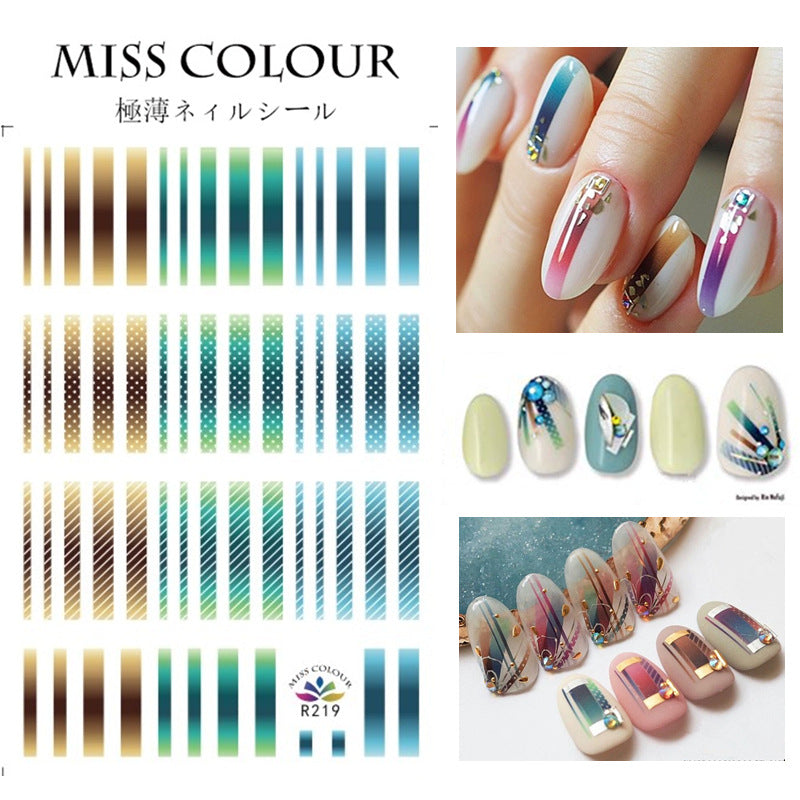 Miss Colour Nail Stickers MSS018