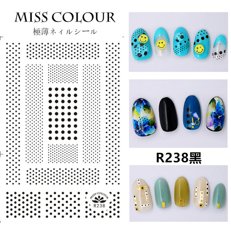 Miss Colour Nail Stickers MSS019