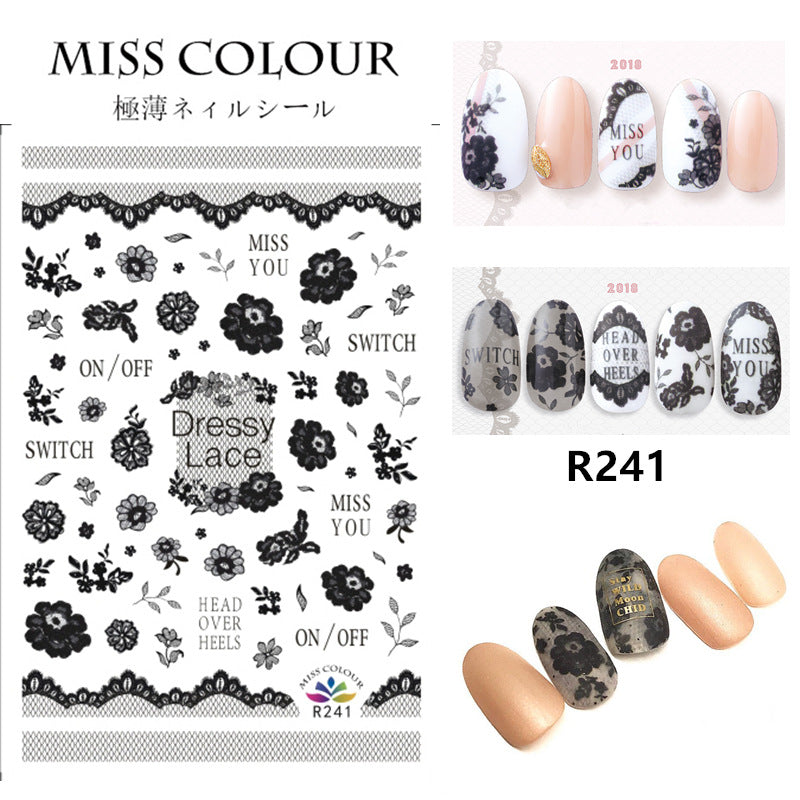 Miss Colour Nail Stickers MSS023