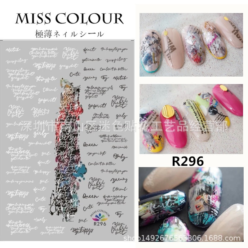 Miss Colour Nail Stickers MSS015