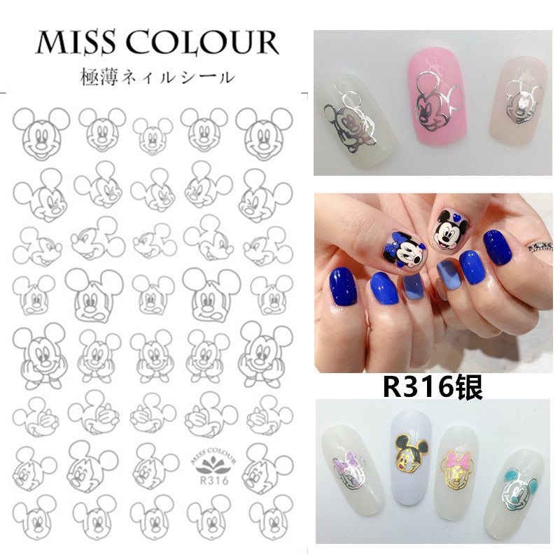 Miss Colour Nail Stickers MSS010