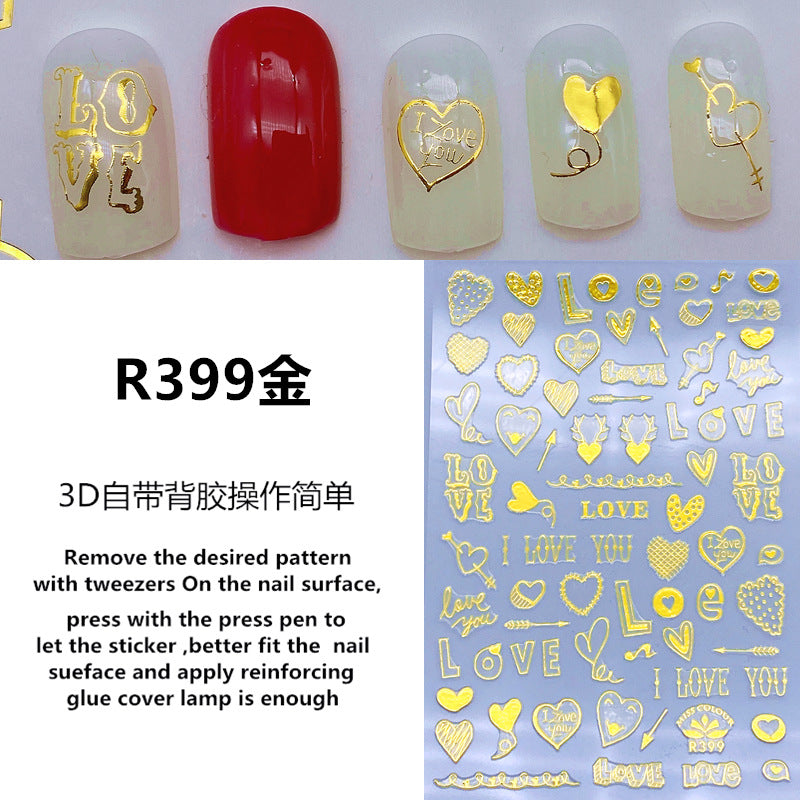 Miss Colour Nail Stickers MSS001