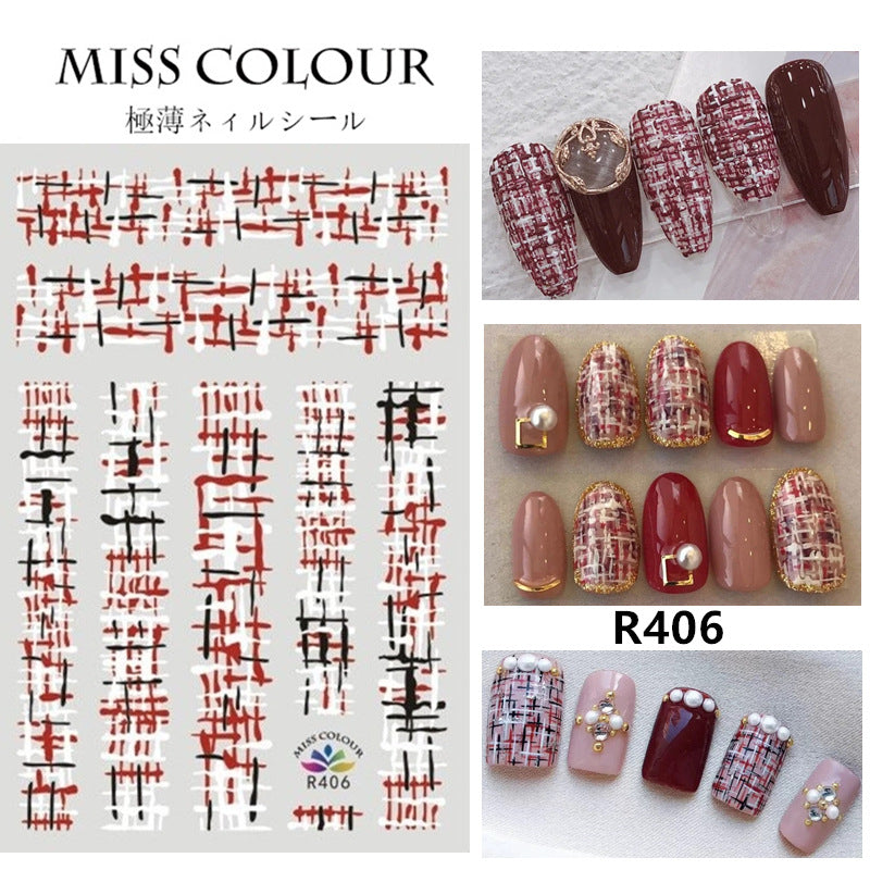 Miss Colour Nail Stickers MSS003