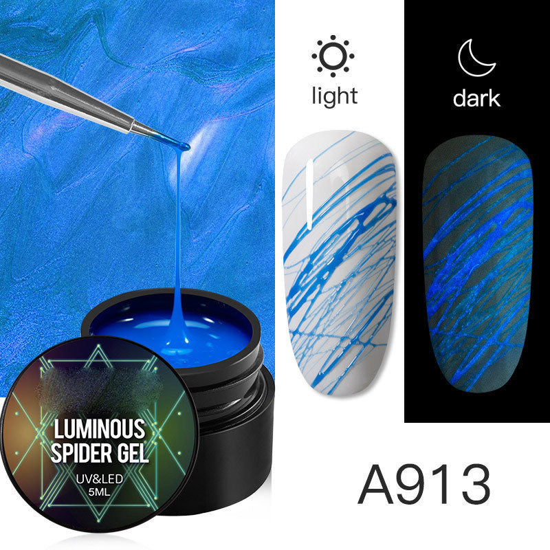 NGRO089 Nail Art Painted Luminous Elastic Silky Glue 5ml