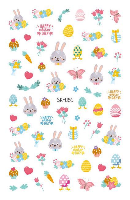 Easter Nail Stickers NSE013