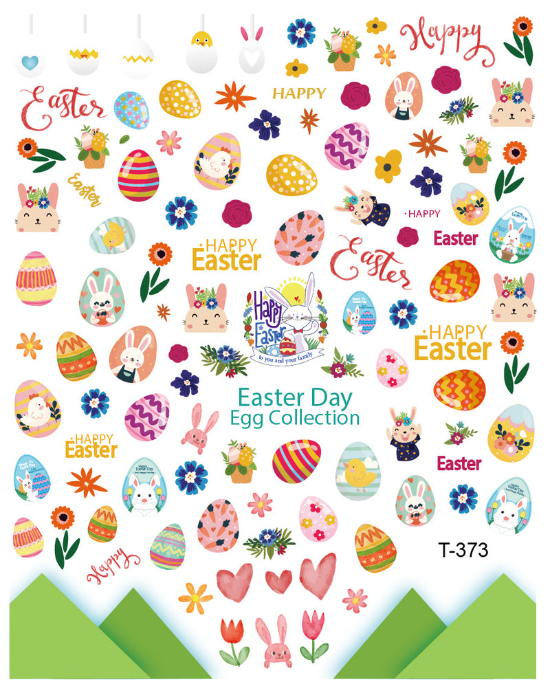 Easter Nail Stickers NSE008