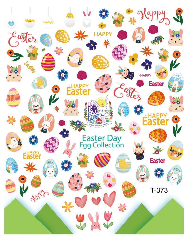 Easter Nail Stickers NSE014