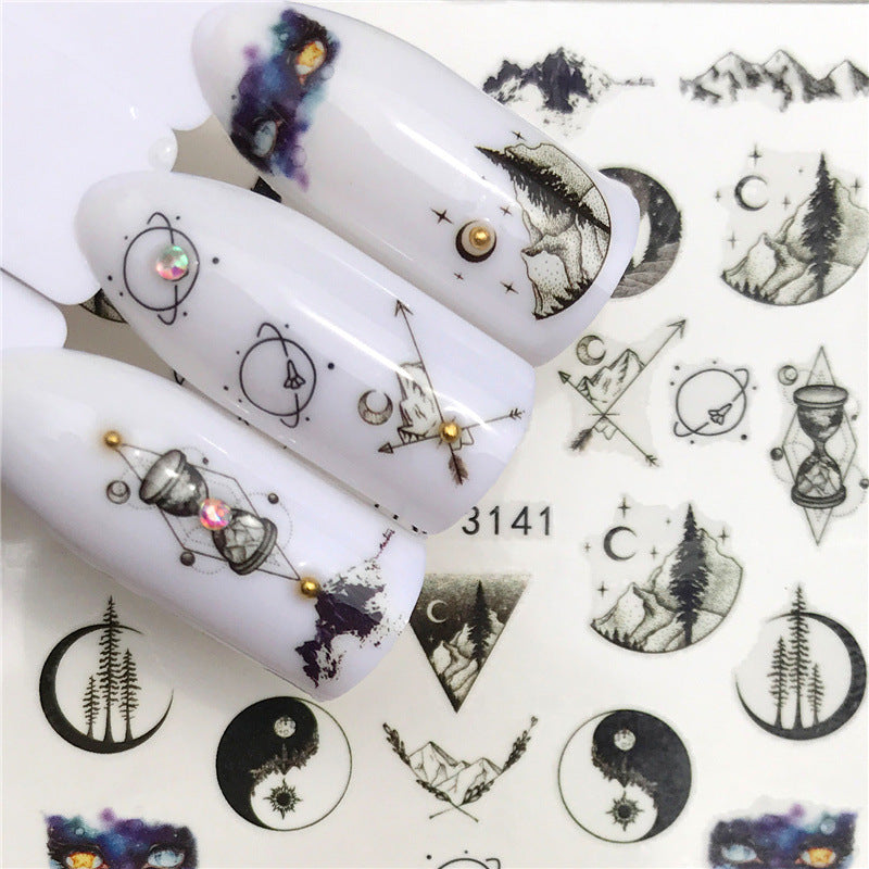 Nail Stickers YZW 007