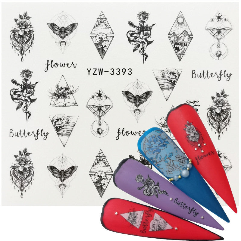 Nail Stickers YZW 011