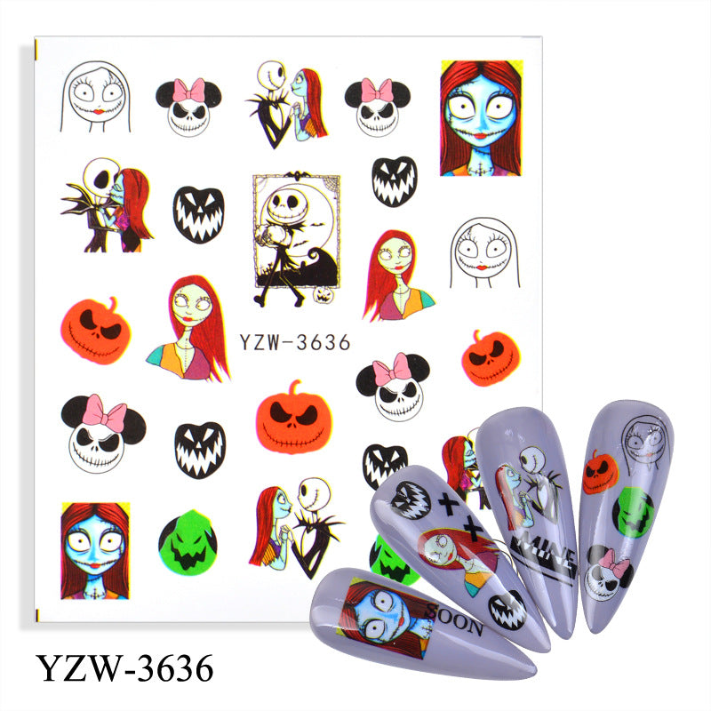 Halloween Nail Stickers YHLS014