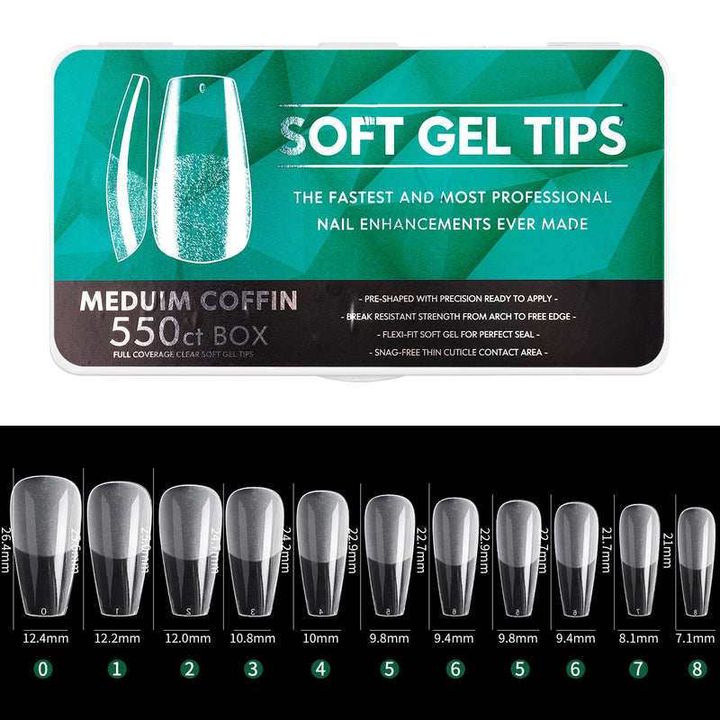 Soft Gel Nail Tips SGNT011