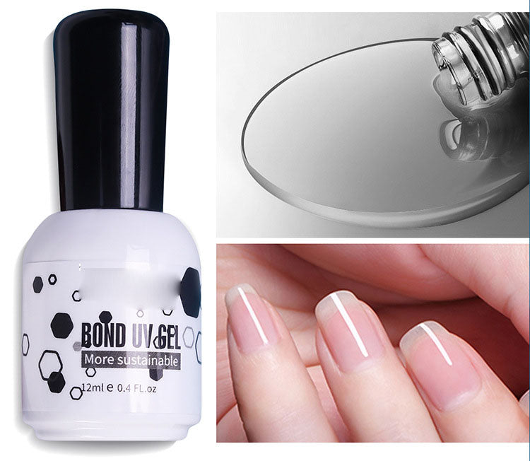 NGMB005 Pure Color Nail Polish Glue Solid Color Nail Glue 12ml