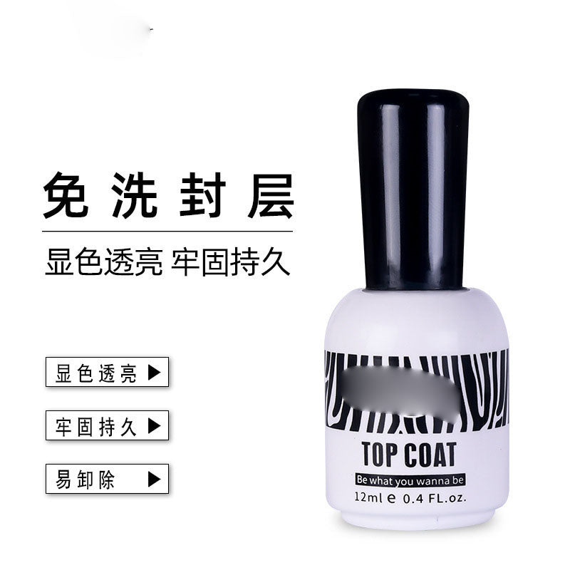 NGMB006 Nail Art Pure Color Nail Polish Glue, Removable Nail Polish Glue